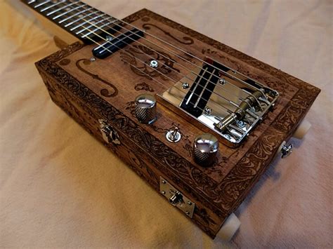 build an electric cigar box guitar|cigar box guitar building plans.